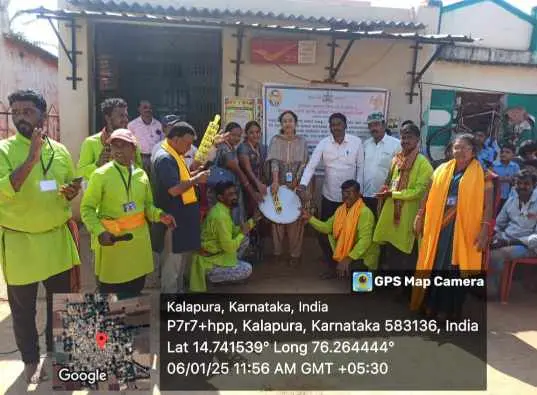 ಉಜ್ಜಿನಿ,ಕಾಳಪುರ,ನಿಂಬಳಗೇರಿಯಲ್ಲಿಅಸ್ಪೃಶ್ಯತಾ ನಿವಾರಣೆಯ ಜನ ಜಾಗೃತಿ ಮೂಡಿಸುವ ಬೀದಿ ನಾಟಕ ಪ್ರದರ್ಶನ